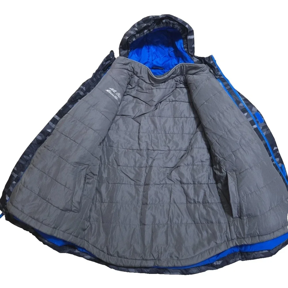 Eddie Bauer Youth 3 in 1 Jacket XL Water Resistant NWT Black Galaxy NWT